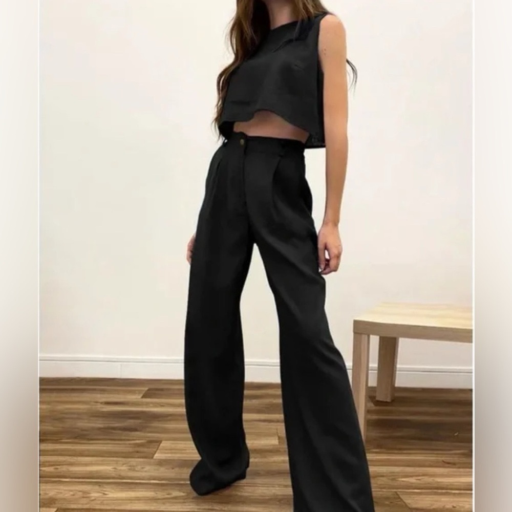 NWT Commense Black Trousers